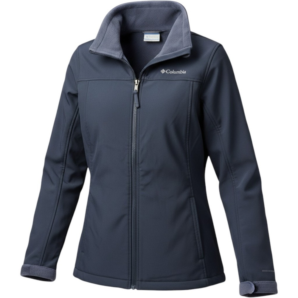 Columbia Kruser Ridge Softshell Jacket Women M Lined Full Zip Gorpcore Hiking
